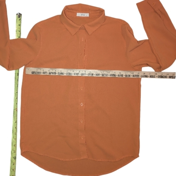 Drapey Button up Blouse - Picture 9 of 10